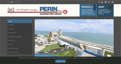 Desktop Screenshot of peringenerators.com